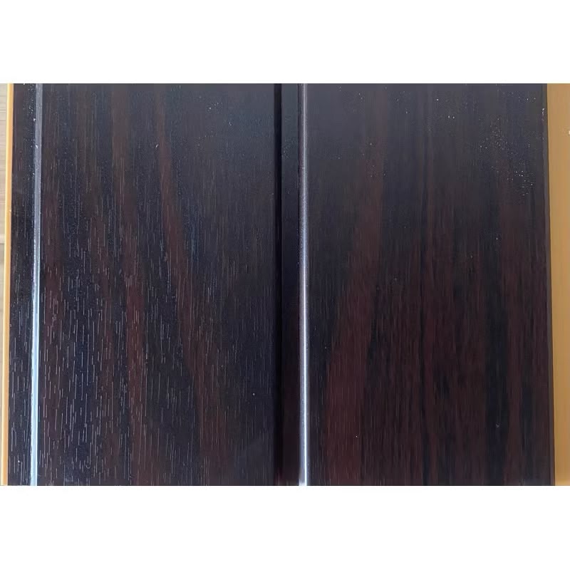 103 Walnut PVC ceiling panel sample